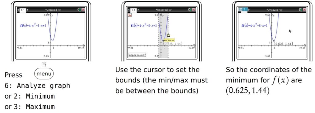 Finding turning points