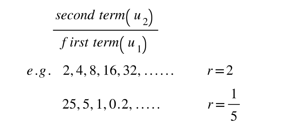 Geometric sequence