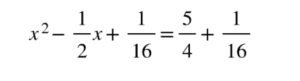 Find the vertex by completing the square 4