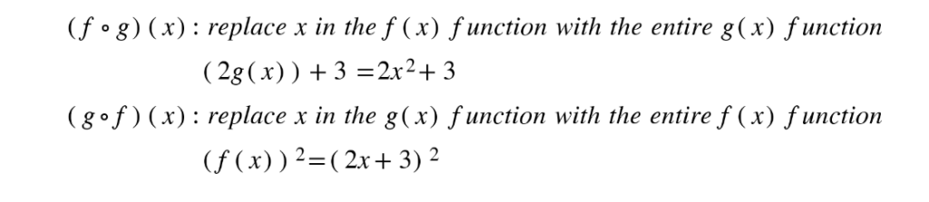 Composite functions