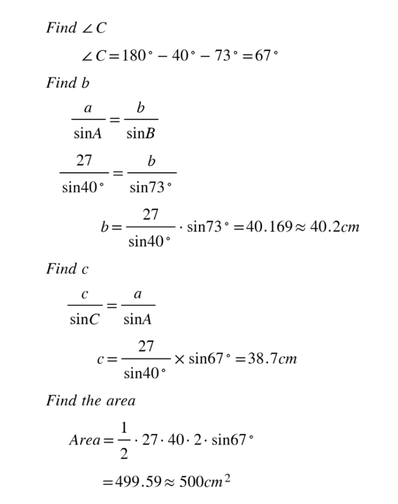 Non-right angle triangles 7