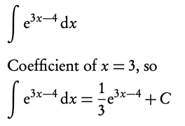 Integration with an internal function