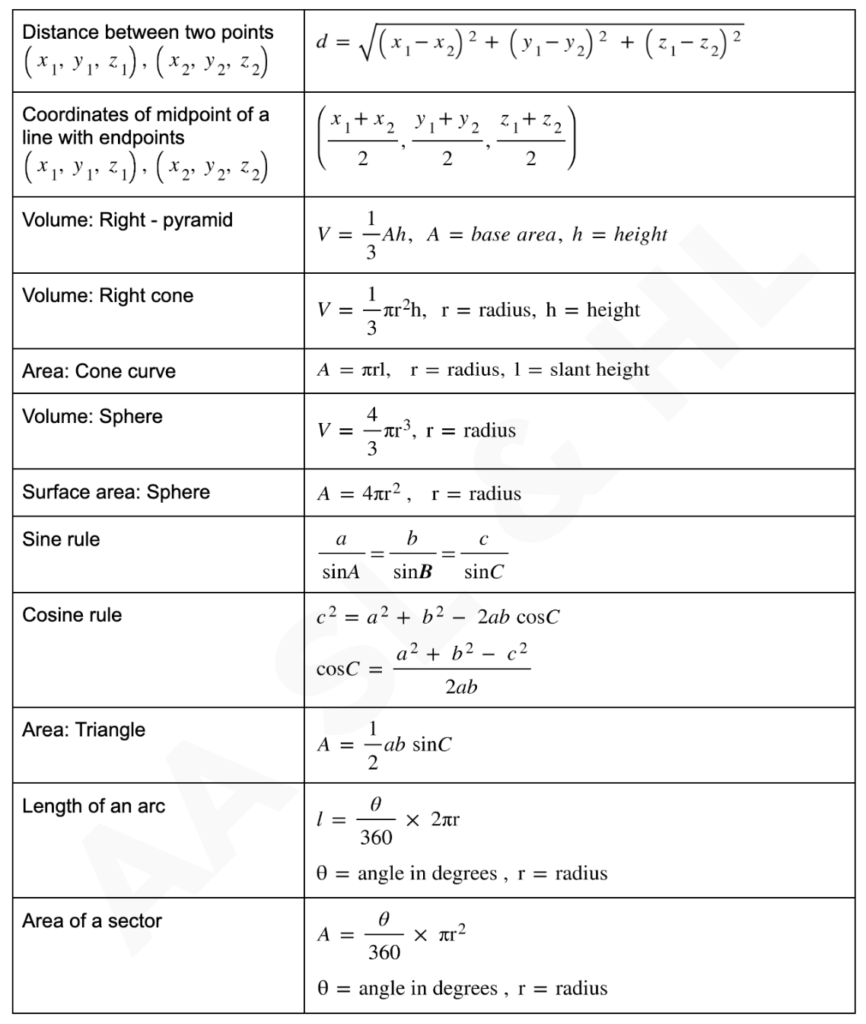 geometry and trigonometry