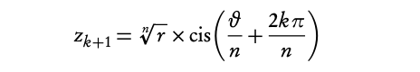 complex number