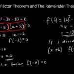 factor and reminder theorem