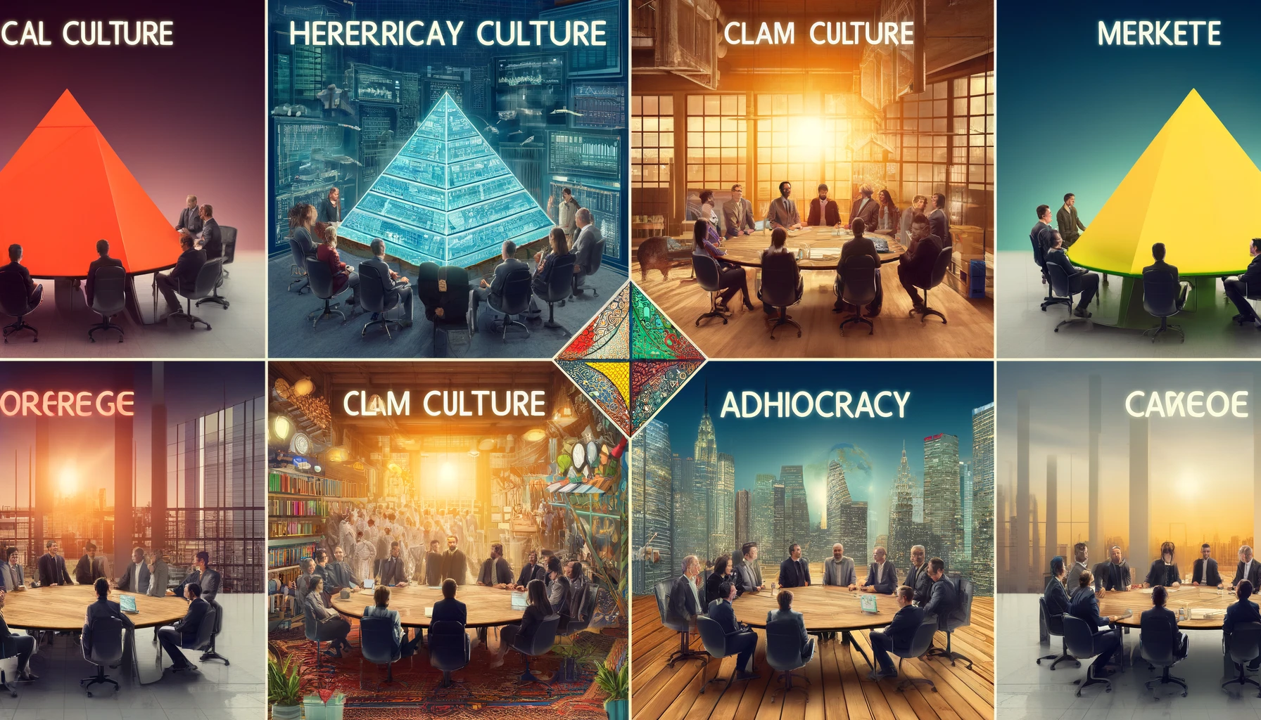 Four types of organisational culture