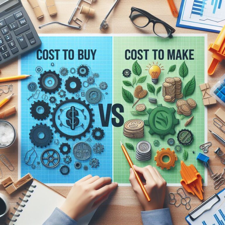 Cost to buy vs. cost to make