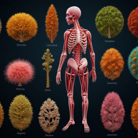 Create a high resolution topoic of Characteristics and Classification of Living Things