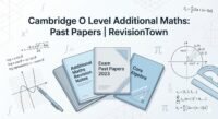Cambridge O Level Additional Maths past papers and study resources designed by RevisionTown for exam preparation