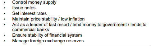 Economics Notes Section B questions