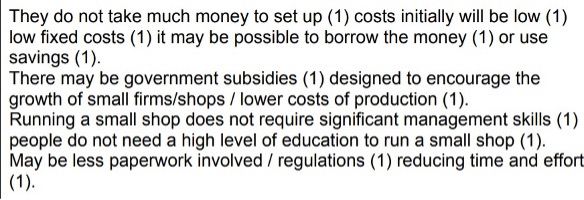 Economics Notes Section B questions