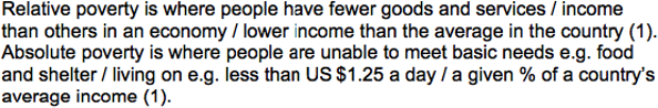 Economics Notes Section B questions