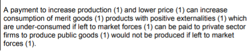 Economics Notes Section B questions