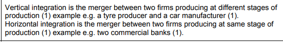 Economics Notes Section B questions