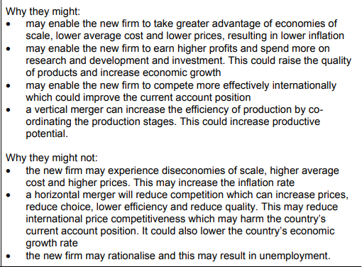 Economics Notes Section B questions