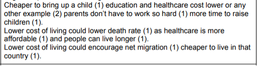 Economics Notes Section B questions