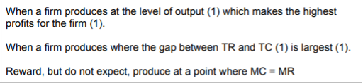 Economics Notes Section B questions