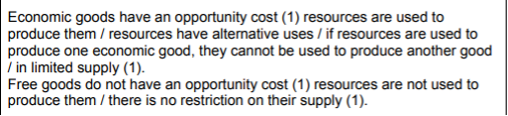 Economics Notes Section B questions