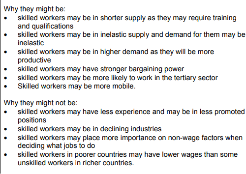 Economics Notes Section B questions