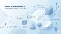 Year 13 Pure Mathematics free learning resources and revision materials – educational banner by RevisionTown