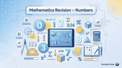 Mathematics Pret Homeworks – Numbers Revision Study Resources on RevisionTown