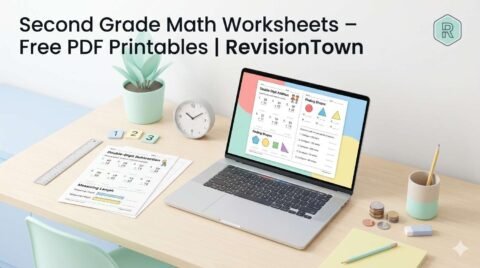 Second-grade math worksheets free PDF printables for classroom and home practice | RevisionTown