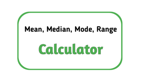 mean, median, mode