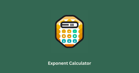 Exponent Calculator