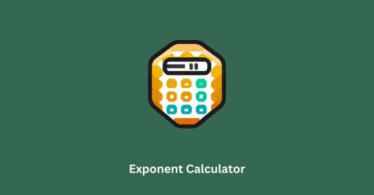 Exponent Calculator