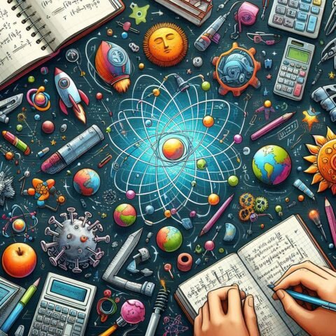 Physics O Level revision notes guide with student studying formulas and concepts for high exam scores