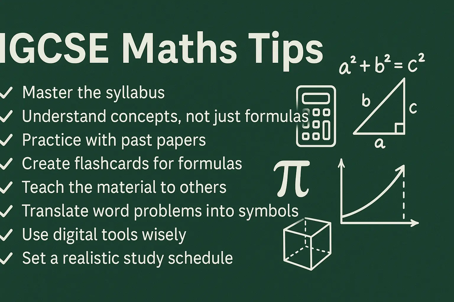 How to Study for IGCSE Maths