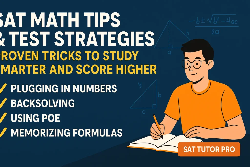SAT Math Tips & Test Strategies: Proven Tricks to Study Smarter and ...