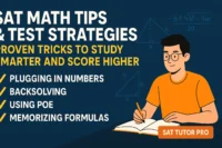 SAT Math Tips & Test Strategies