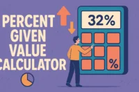 Percent Given Value Calculator