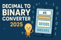 Decimal to Binary converter