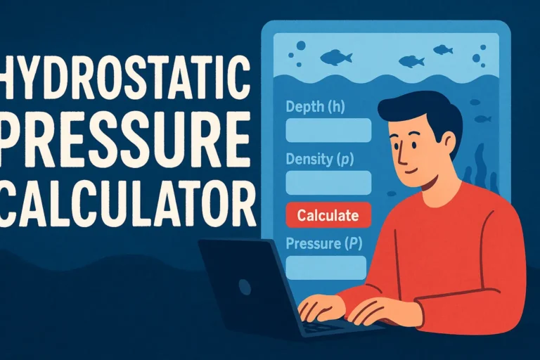 Hydrostatic Pressure Calculator