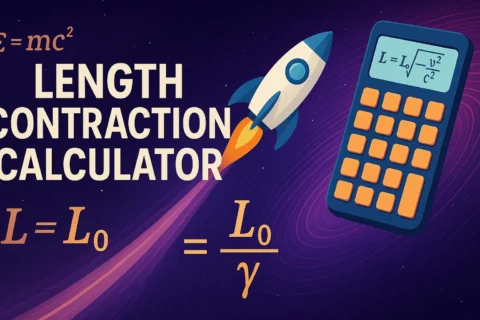 Length Contraction Calculator