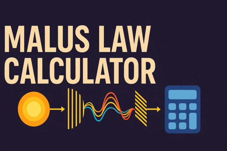 Malus Law Calculator