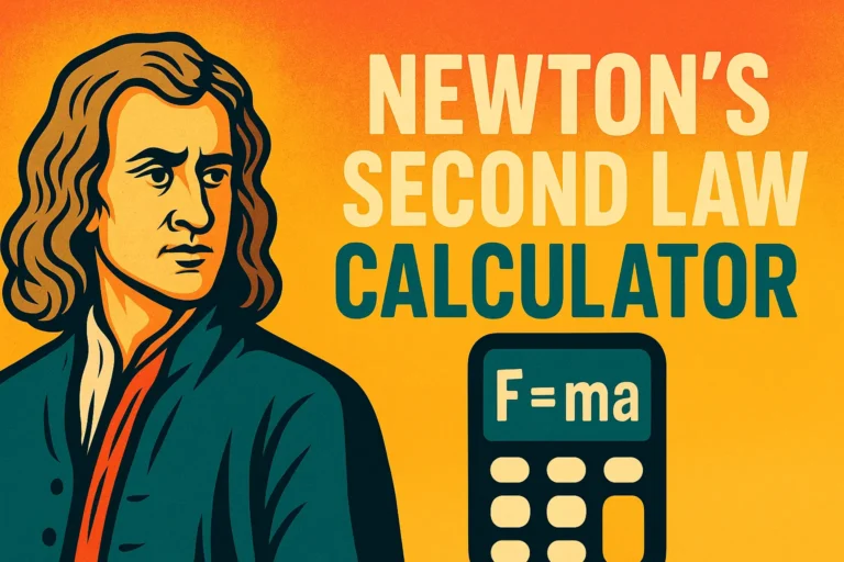 Newton's Second Law Calculator