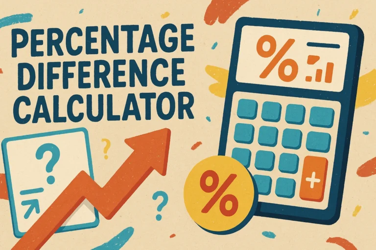 Percentage Difference Calculator