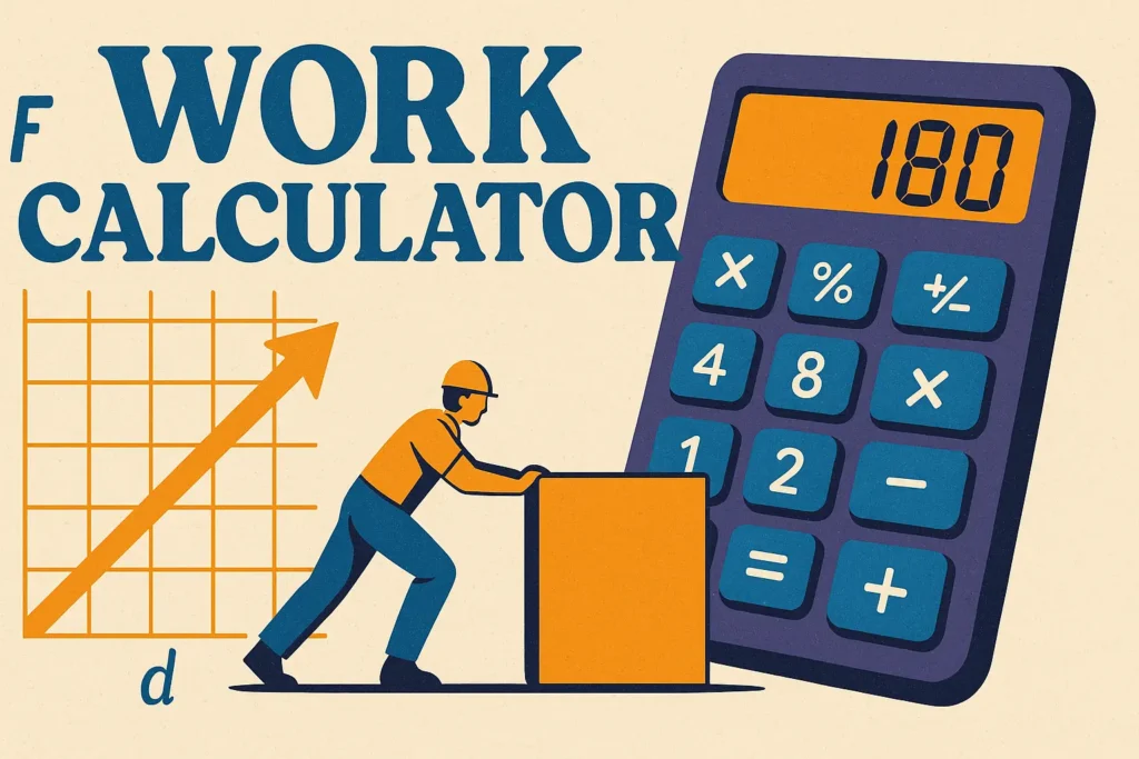 Work, Energy & Power Calculator – Class 9, 11 Physics with Solutions ...