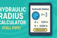 Hydraulic Radius Calculator (Full Pipe)
