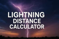Lightning Distance Calculator