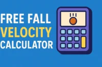 Free Fall Velocity Calculator