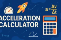 Acceleration Calculator