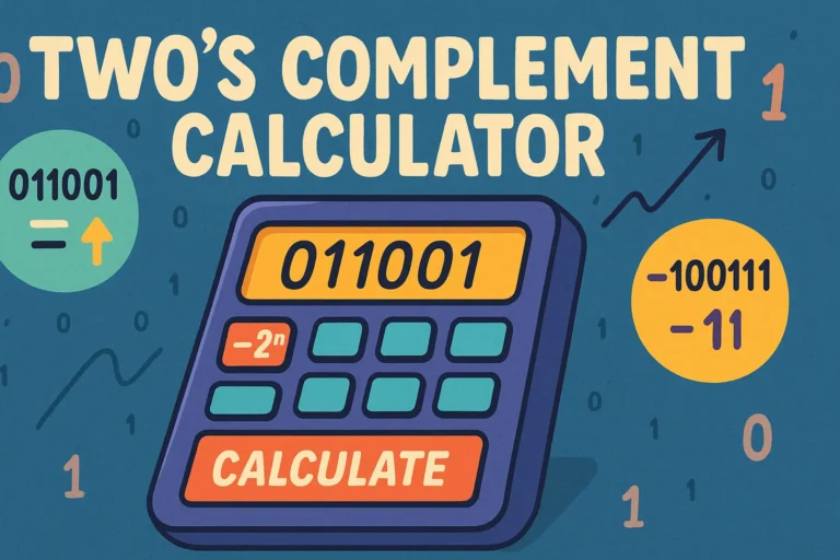 Two's Complement Calculator