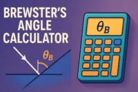 Brewster's Angle Calculator