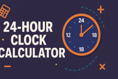 24-Hours Clock Calculator