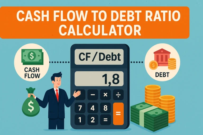 Cash Flow to Debt Ratio Calculator
