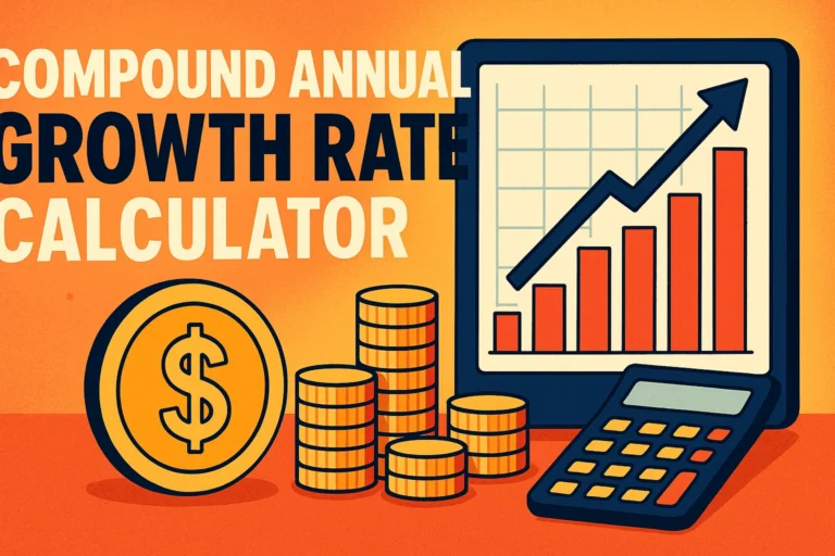 Compound Annual Growth Rate Calculator